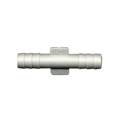 Hose Splice Vacuum Connectors | Tube IDs: A: 1/4", B: 1/4" | Qty: Box of 10