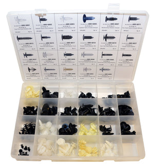 Auto Body Domestic Retainer Clips Assortment Kit (230 Total Pieces)