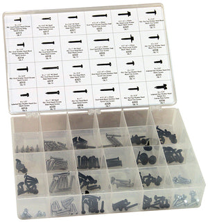 Auto Body Trim Screw Assortment (140 Total Pieces)