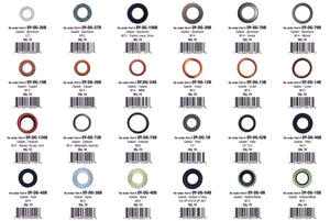 Master Drain Plug Gasket Assortment (240 Total Pieces)