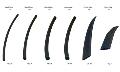 Shrink Tubing Assortment (85 Total Pieces)