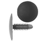 Black Nylon Carpet Shield Retainer Clips | Fits Hole Size: 7/32" | Head Diam: 1" | Stem Size: 25/32" | Taurus / Sable 1996-on | OEM# N803370S