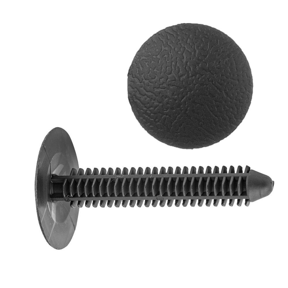 Nylon Trim Panel Shield Retainer Ford Hole Size: 9/32” Color: Black