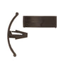 Black Nylon Hood Insulation Shield Retainer Clips | Fits Hole Size: 1/4" | Head Diam: 1/2" x 1-1/2" | Stem Size: 5/8" | Ford 1973-on / Chrysler 1972-on | OEM# 385330S, D30Z-16776A, 6003351