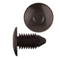 Black Nylon Front End Stone Shield Retainer Clips | Fits Hole Size: 3/8" | Head Diam: 7/8" | Stem Size: 13/16" | GM 1981-on | OEM# 22512276