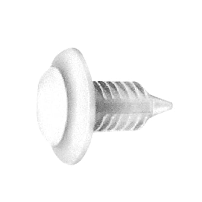 Black Nylon Trim Panel Shield Retainer Clips | Fits Hole Size: 3/16" | Head Diam: 3/4" | Stem Size: 3/4" | Dodge Ram 1994-on | OEM# 6503709