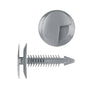 Black Nylon Trim Panel Retainer Clips | Fits Hole Size: 1/4" | Head Diam: 15/16" | Stem Size: 1-1/4" | GM 1987-on | OEM# 10126901