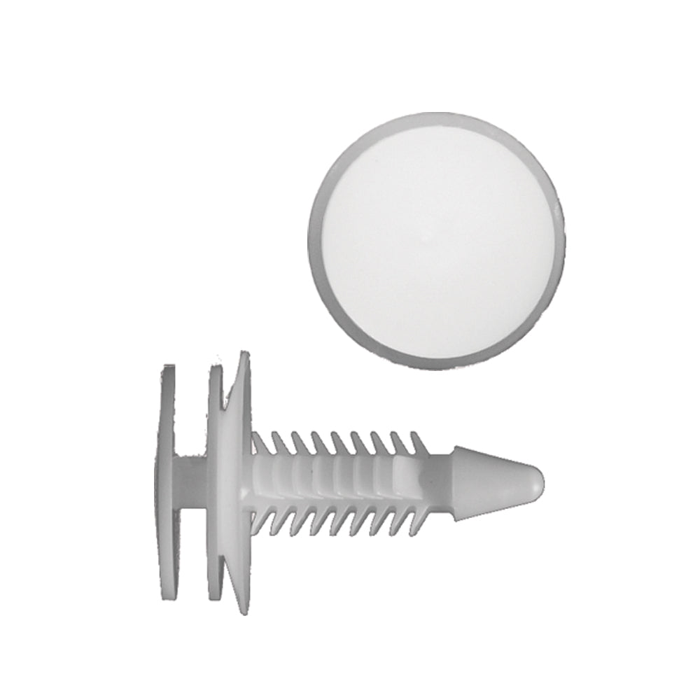 Nylon Door Trim/Headlight Retainer GM 1971-on Hole Size: 1/4