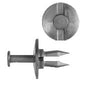 Black Nylon Push-Type Retainer Clips | Fascia | Fits Hole Size: 1/2" | Head Diam: 1-1/8" | Stem Length: 3/4" | GM 1979-on | OEM# 5973400