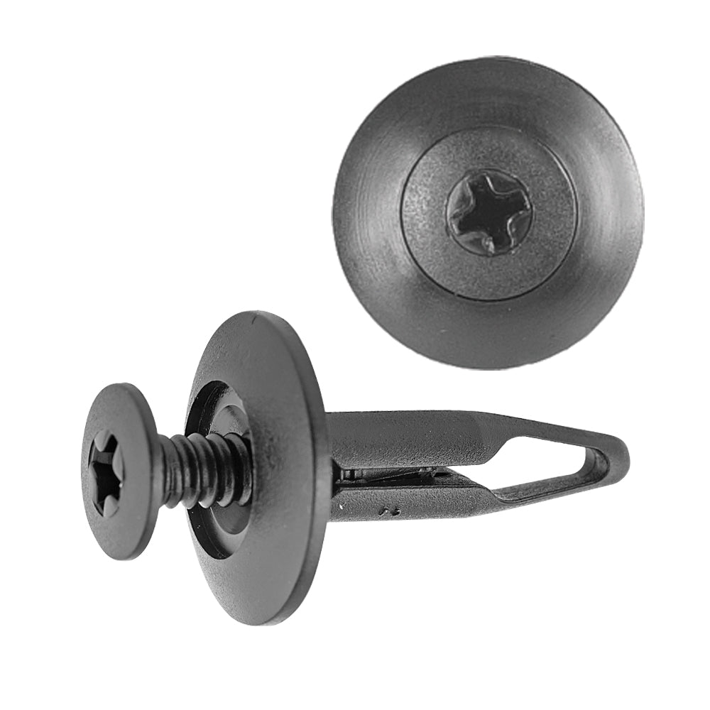 Nylon Push-Type Retainer Clips Radiator Shroud 
Trim Retainer Hole Size: 1/4