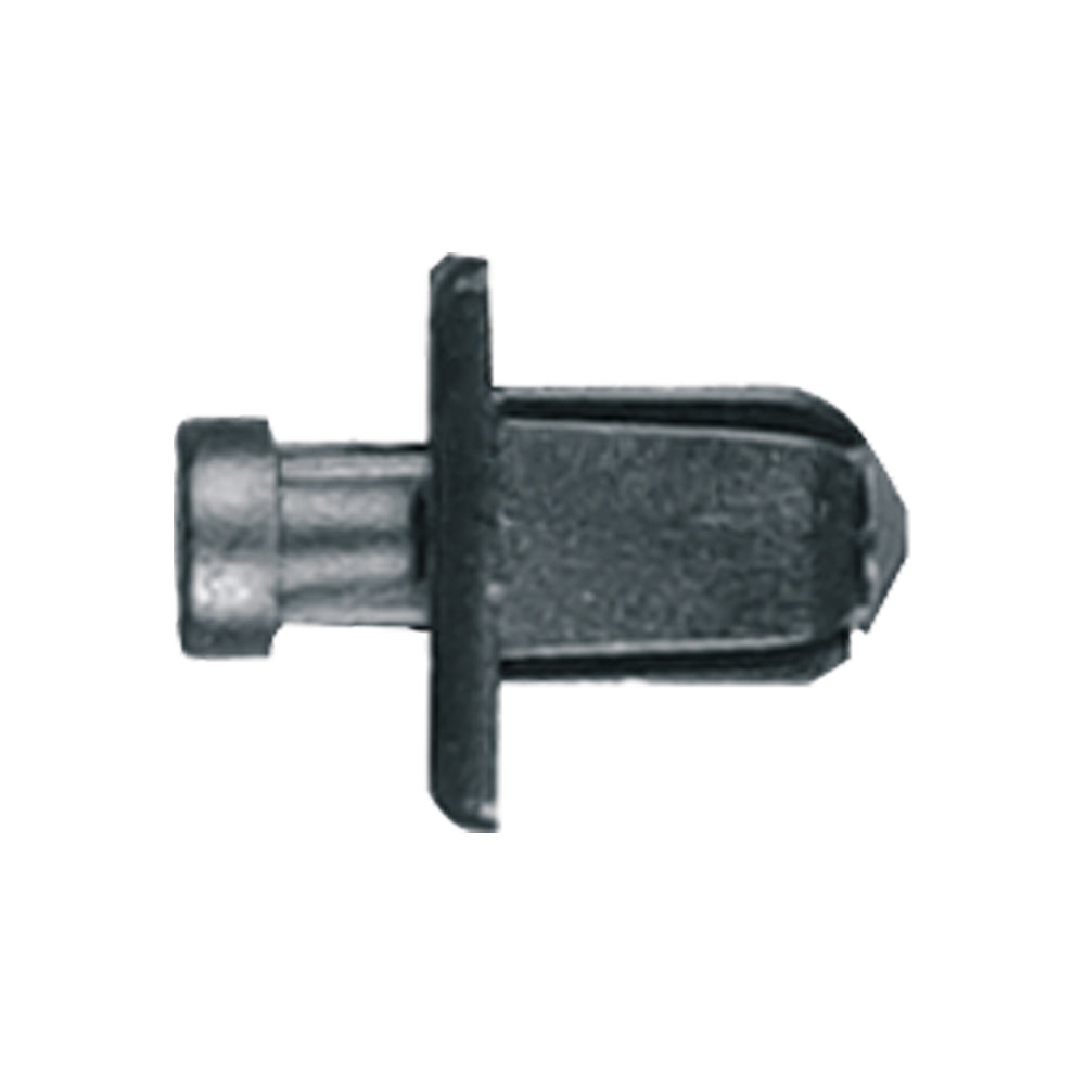 Black Nylon Push-type Retainer Cowl | Square Hole Size: 15/64