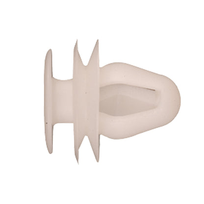 Black Nylon Push-Type Retainer Clips | Fits Hole Size: 23/64" (9mm) | Head Diam: 13mm | Stem Length: 11mm | Toyota | OEM# 6771-30070