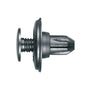Black Nylon Push-Type Retainer Clips | Fits Hole Size: 7/16" (11mm) | Head Diam: 22mm | Stem Length: 14mm | Nissan | OEM# 01553-03101, 01553-02774