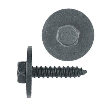 Bright Zinc Teks® Indented Hex Head Trim Screw | Screw Size: 10 x 3/4" | Hex: 5/16"