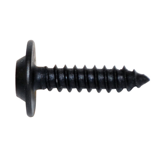 Black Phillips Flat Top Washer Head Trim Screw | Screw Size: 10 x 3/4" | OD Washer: 1/2"