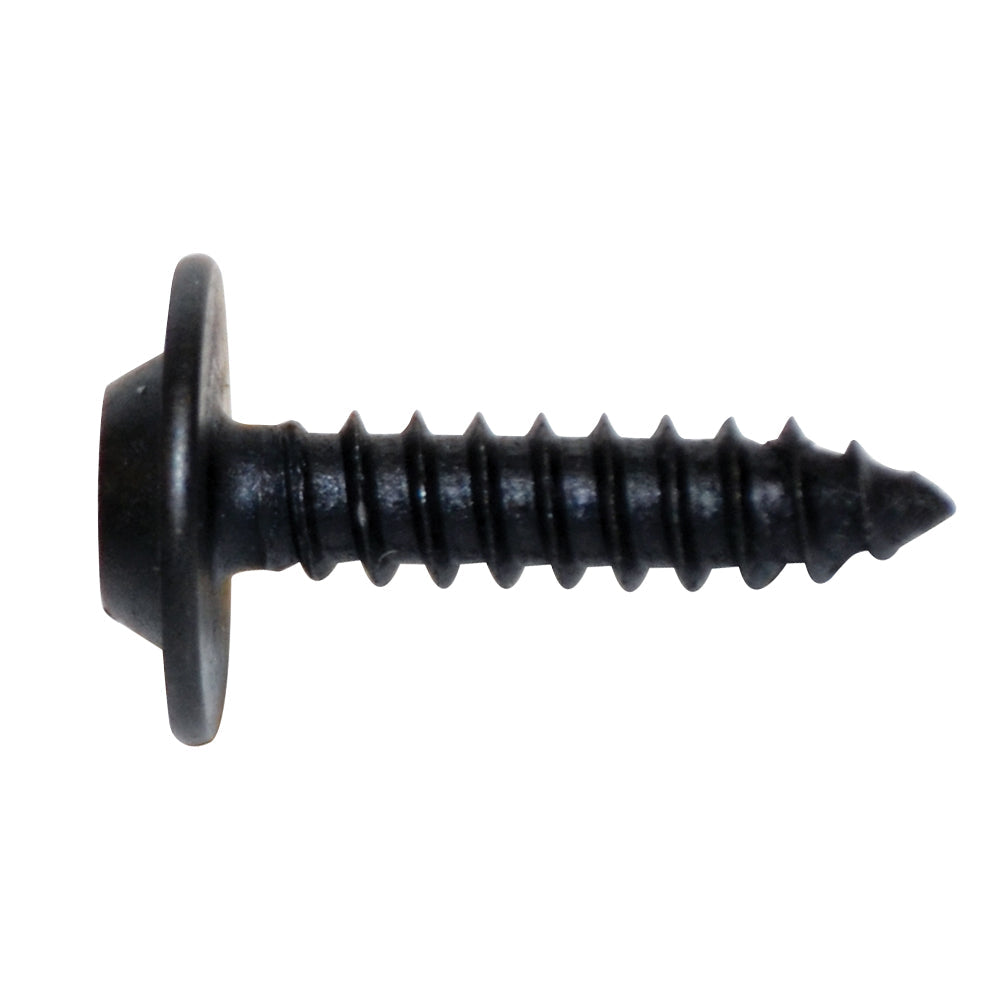 Trim Screws Phillips Flat Top Washer Head Color: Black Screw Size: 10 x 3/4