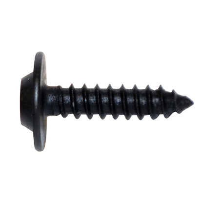 Black Phillips Flat Top Washer Head Trim Screw | Screw Size: 10 x 3/4" | OD Washer: 1/2"