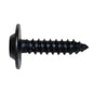 Black Phillips Flat Top Washer Head Trim Screw | Screw Size: 10 x 3/4" | OD Washer: 1/2"