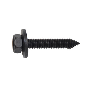 CA Body Bolt Indented Hex Head Loose Washer Metric Color: Black Head Diam: 10mm Screw Size: 6-1.0 x 35mm