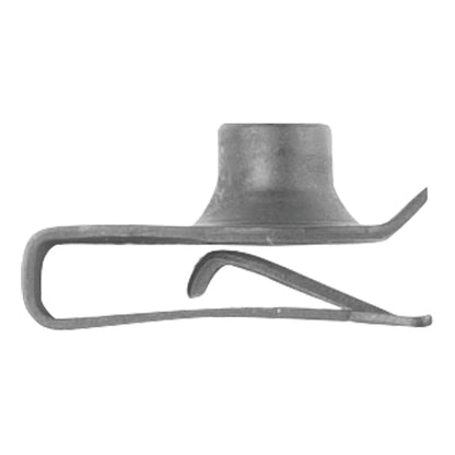 Metric Black Extruded "U" Nut | Screw Size: 6-1.0mm | Center to Edge: 13.50mm | Panel Range: .80mm-4mm | Ford / GM | OEM# N623332, N623332-S2, N623332-S53, N623332-S100, 11503957, 11503716, 1016937