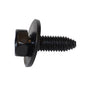 Metric Black Indented Hex Head CA Body Bolt w/Loose Washer | Screw Size: 8-1.25 x 25mm | Head Size: 13mm | OD Washer: 24mm | GM | OEM# 11503619, 11501102
