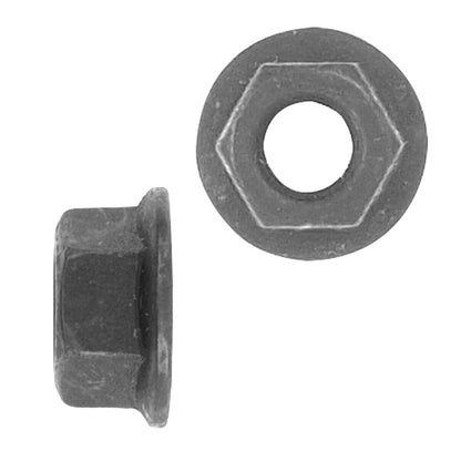 Metric Black Flange Hex Nut | Screw Size: 10-1.50mm | Head Size: 15mm | OD Washer: 21mm | GM | OEM# 11501850