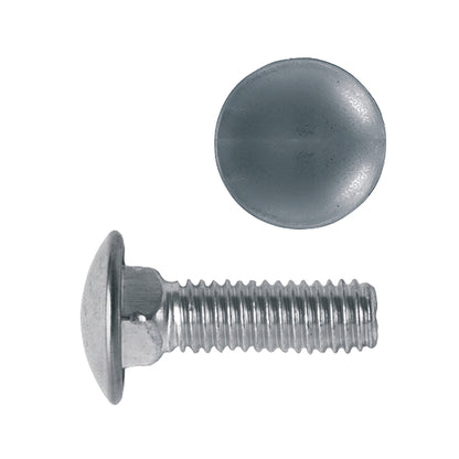 Metric Stainless Steel Capped Pan Style Head Bumper Bolt | Screw Size: 8-1.25 x 25mm | Head Size: 19mm | GM | OEM# 14003784