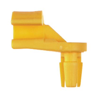Yellow Nylon Door Lock Prop Clips | Type: Left Side | Rod Diam: 5/32" | Hole Size: 17/64" | Ford | OEM# 390522S