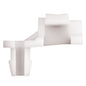 Natural Nylon Hood Prop Clips | Type: Right Side | Rod Diam: 5/32" | Hole Size: 17/64" | AMC / Chrysler / Ford / GM | OEM# 4003672, 2945108, 4658676, N805350S, 16627328
