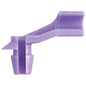 Purple Nylon Door Lock Prop Clips | Type: Right Side | Rod Diam: 1/8" | Hole Size: 13/64" | Chrysler | OEM# 4658444
