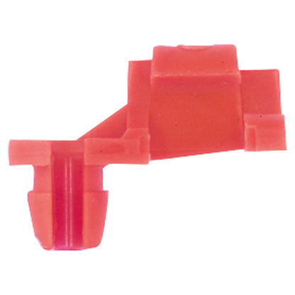 Red Nylon Door Lock Prop Clips | Type: Right Side | Rod Diam: 5/32" | Hole Size: 15/64"