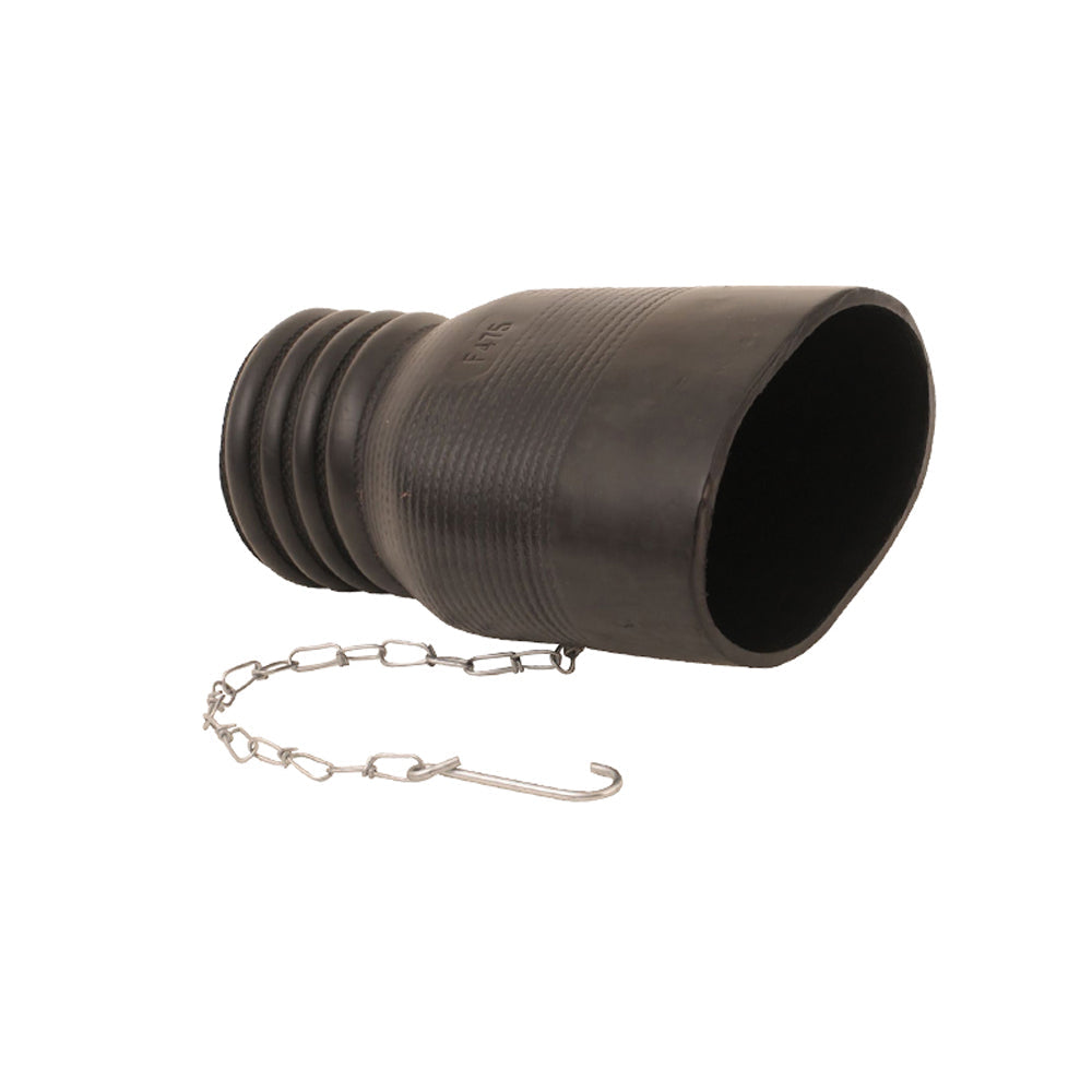Twin or Oval Tailpipe Adapter up to 3