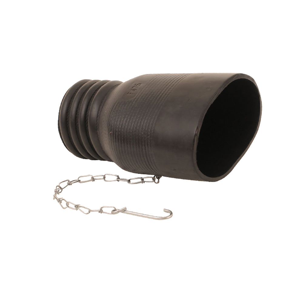 Twin or Oval Tailpipe Adapter up to 3