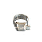 Mini Hose Clamp 1300 Series | Stainless Steel 5/16" Band & Housing | Zinc Plated Screw