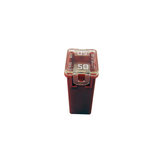 50 AMP J-CASE Cartridge Fuse | Color: Red