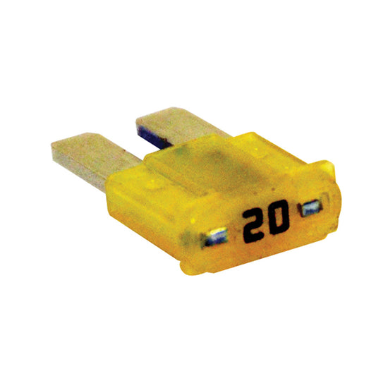 20 AMP MICRO2 BLADE Automotive Fuse | Color: Yellow