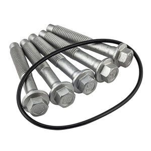 Grade 10.9 - Steel Serrated Wheel Hub Bolt
w/O-Ring Length: 88mm Thread: M12 - Fine Hex: 15mm