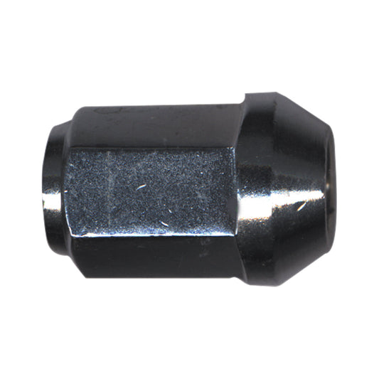 Steel Wheel Lug Nut | Style: Acorn Bulge Dometop Cap | Thread: 1/2"-20 | Length: 5/16" | Hex: 3/4" | Finish: Stainless Steel