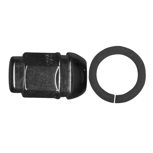 Steel Wheel Lug Nut | Style: Ball Seat Bulge Dometop Cap | Thread: M12x1.50 | Hex: 19mm | Finish: Chrome Plated