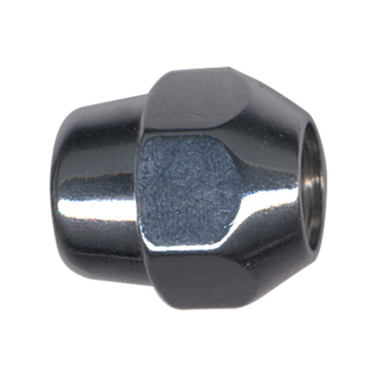 Steel Wheel Lug Nut | Style: Acorn Dometop Cap | Thread: M12x1.50 | Hex: 21mm | Finish: Chrome Plated