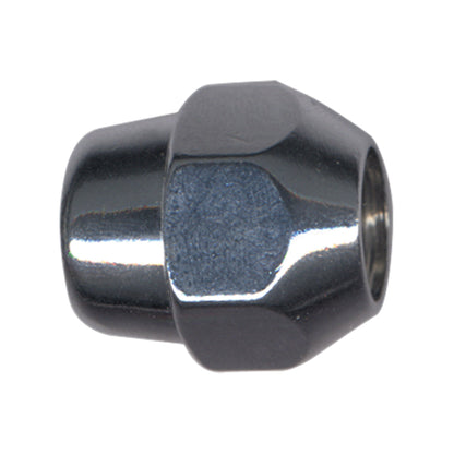 Steel Wheel Lug Nut | Style: Acorn Dometop Cap | Thread: M12x1.50 | Hex: 21mm | Finish: Chrome Plated