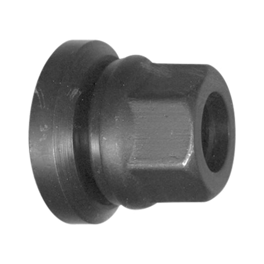Steel Mag Wheel Lug Nut | Style: Flanged | Thread: M12x1.75 | Length: 22.5mm | Hex: 19mm | Finish: Black Coated