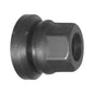 Steel Mag Wheel Lug Nut | Style: Flanged | Thread: M12x1.75 | Length: 22.5mm | Hex: 19mm | Finish: Black Coated