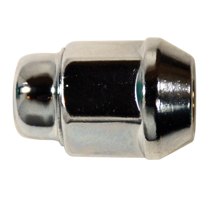Steel Wheel Lug Nut | Style: Acorn Bulge Dometop Cap | Thread: M12x1.50 | Length: 35mm | Finish: Chrome Plated