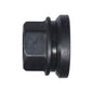Steel Mag Wheel Lug Nut | Style: Flanged | Thread: M14x2.00 | Length: 22.6mm | Hex: 21mm | Finish: Black Coated