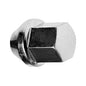 Steel Wheel Lug Nut | Style: Acorn Flattop Cap | Thread: 9/16"-18 | Length: 1/2" | Hex: 7/8" | Finish: Zinc Plated