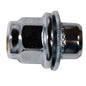 Steel Mag Wheel Lug Nut | Style: Dometop Cap | Thread: M12x1.50 | Length: 36.5mm | Hex: 21mm | Finish: Chrome Plated