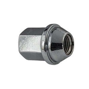 Chrome Dometop Cap Lug Nut Length: 38.5mm Thread: M14-1.50 Hex: 22mm