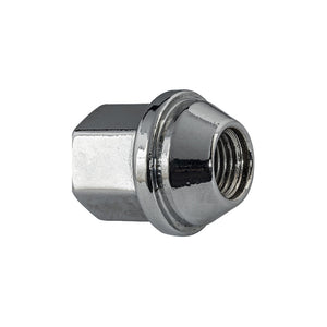 Chrome Dometop Cap Lug Nut Length: 38.5mm Thread: M14-1.50 Hex: 22mm
