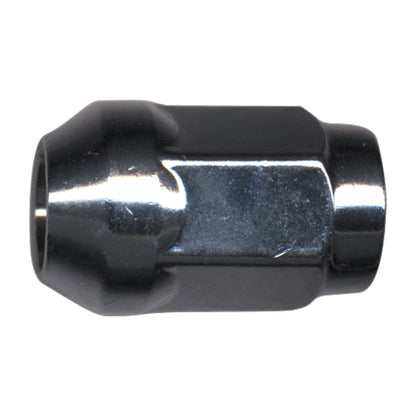 Steel Wheel Lug Nut | Style: Acorn Dometop Cap | Thread: M12x1.50 | Hex: 19mm | Finish: Stainless Steel